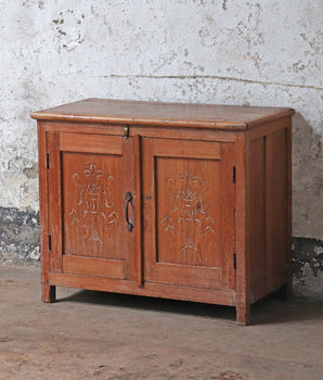 Vintage Teak Storage Cupboard