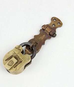 Padlock Hasp and Staple - Extra Small