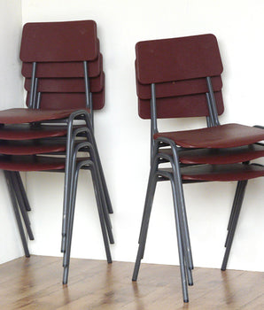 Retro School Chairs By Remploy