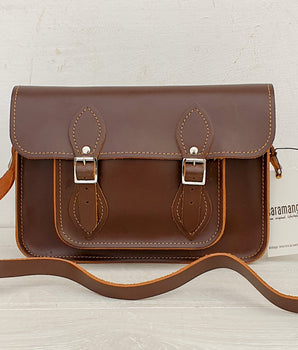 Small Leather Satchel - Sample