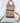 Canvas and Leather Foldover Mini Tote