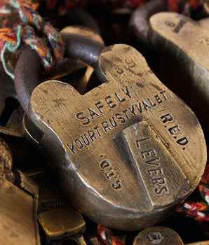 Small Old Brass Padlock