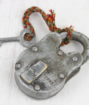 Small Old Iron Padlock