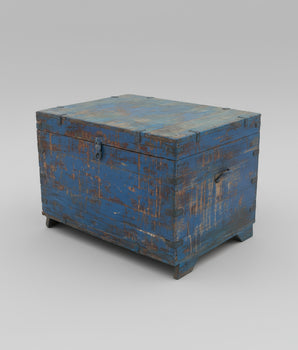 Blue Vintage Chest