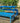 Painted Vintage Wooden Bench