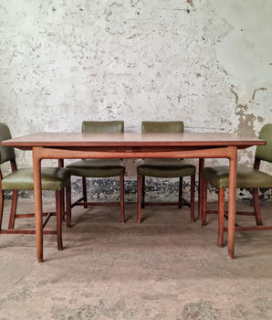 Mid Century Teak Dining Table
