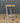 Old School Stool - Metal Frame