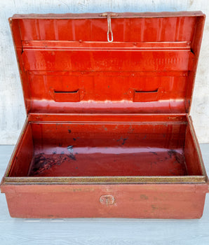 Old Metal Trunk