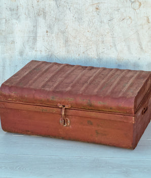 Old Metal Trunk