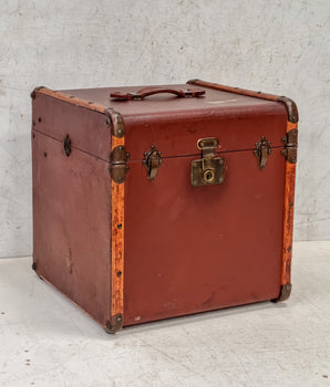 Vintage Square Cabin Trunk