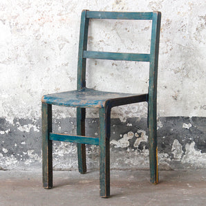 Vintage Blue Child's Chair