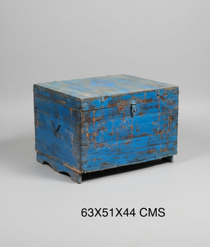 Blue Vintage Chest