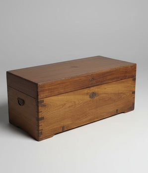 Antique Military Camphorwood Chest