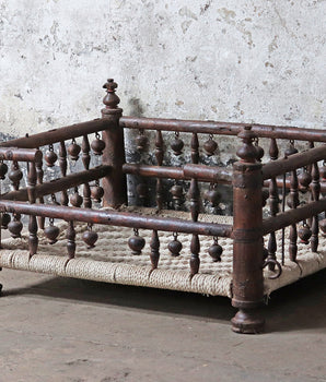 Antique Indian Baby's Crib