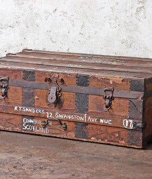 Old Storage Travel Trunk