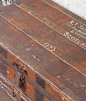 Old Storage Travel Trunk