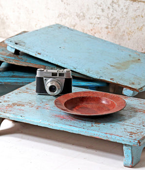 Vintage Blue Tray