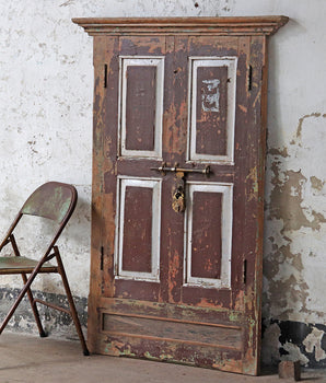 Vintage Brown Window Frame