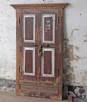 Vintage Brown Window Frame