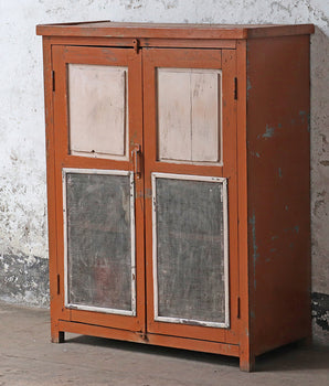 Vintage Farmhouse Storage Cabinet