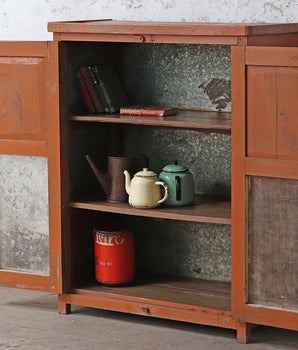 Vintage Farmhouse Storage Cabinet