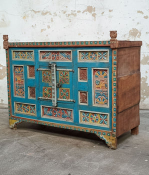 Vintage Blue Damchiya Cabinet