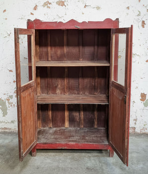 Vintage Red Cupboard