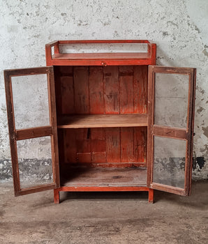 Vintage Orange Cupboard