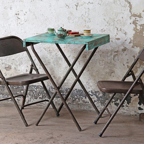 Vintage Bistro Table and Chairs Set