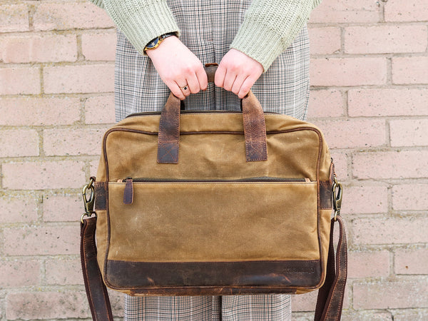 Treat Urself original leather heart bag
