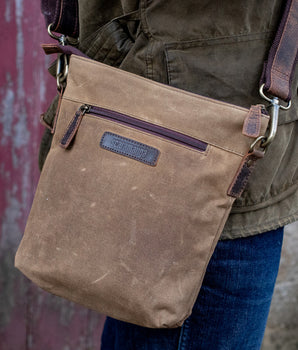 Canvas Crossbody Bag for Men