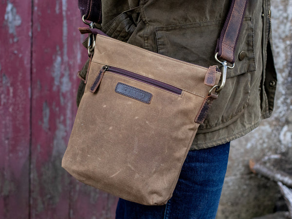Canvas Crossbody Bag for Men - Main Image