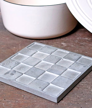 Cement Square Trivet