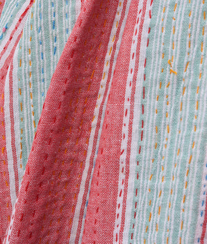 Stripe Bed Cover - Single