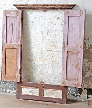 Old Shuttered Window Frame