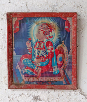 Vintage Indian Framed Wall Print