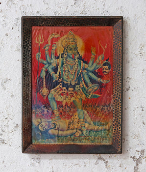 Vintage Indian Print - Kali Mata