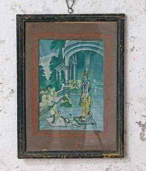 Old Indian Wall Print - Satya Narayan