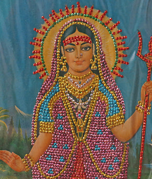 Vintage Indian Wall Art - Durga