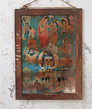 Vintage Indian Print - Krishna