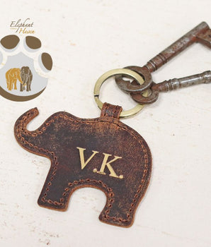 Elephant Keyring