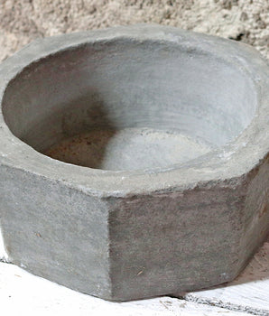 Hexagonal Cement Pot