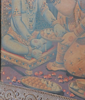 Vintage Shri Krishna Print