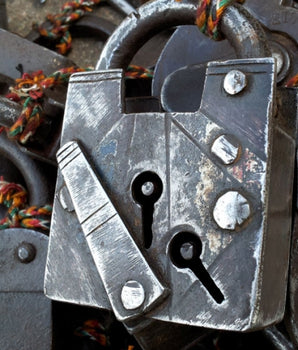 Antique Iron Padlock