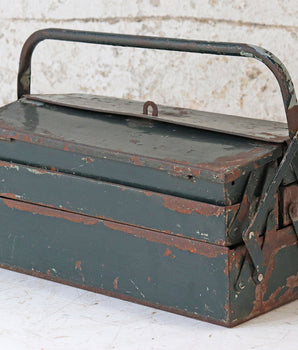 Vintage Metal Toolbox