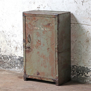 Old Metal Storage Cabinet