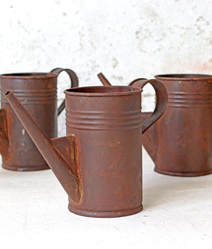 Vintage Style Metal Watering Can