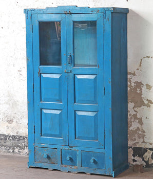 Large Blue Armoire