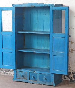 Large Blue Armoire