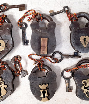 Large Decorative Antique Padlock